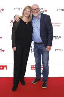 Bettina Brokemper und Peter Aalbaek Jensen beim Screening des Kinofilms The House That Jack Built auf dem 28. Film Festival Cologne im Filmpalast. Köln, 10.10.2018 *** Bettina Brokemper and Peter Aalbaek Jensen screening the movie The House That Jack Built at the 28th Film Festival Cologne at the Filmpalast Cologne 10 10 2018 Foto:xC.xHardtx xFuturexImage