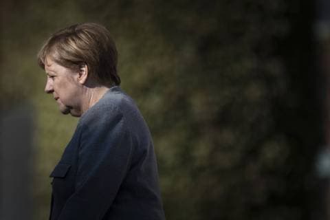 News Themen der Woche KW41 News Bilder des Tages Bundeskanzlerin Angela Merkel, CDU, aufgenommen im Bundeskanzleramt in Berlin, 12.10.2018. Berlin Deutschland *** Chancellor Angela Merkel CDU admitted to the Federal Chancellery in Berlin 12 10 2018 Berlin Germany Copyright: xFlorianxGaertner photothek.netx