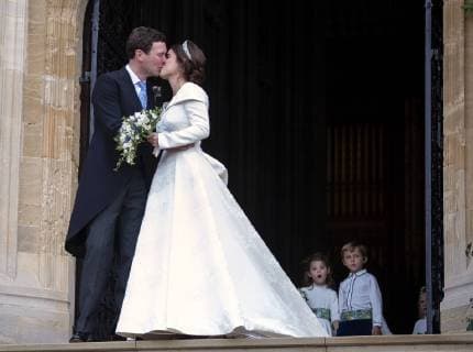 Entertainment Bilder der Woche KW41 Entertainment Bilder des Tages . 12 10 2018. Windsor, United Kingdom. Princess Eugenie and Jack Brooksbank wedding at Windsor Castle, United Kingdom.  xi-Imagesx xPoolx IIM-18631-0277
