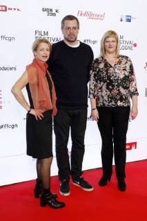 Bettina Braun, Jan Bonny und Bettina Brokemper bei der Verleihung der Film Festival Cologne Awards 2018 auf dem 28. Film Festival Cologne im Filmpalast. Köln, 12.10.2018
