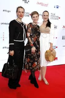 Gast, Nadja Felk und Claudia Dalchow bei der Verleihung der Film Festival Cologne Awards 2018 auf dem 28. Film Festival Cologne im Filmpalast. Köln, 12.10.2018