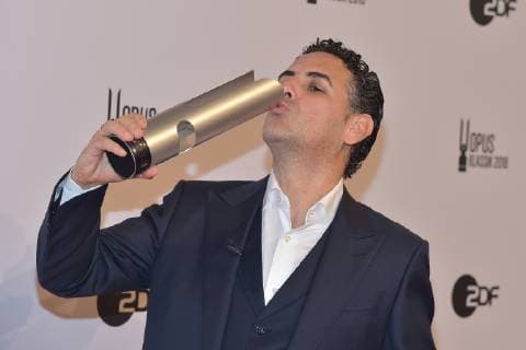 Entertainment Bilder des Tages 1. Opus Klassik Award Juan Diego Fl—rez, Opernsaenger, Saenger des Jahres Preistraeger zum 1. OPUS KLASSIK AWARD im Konzerthaus am GendarmenMarkt in Berlin am 14.10.2018