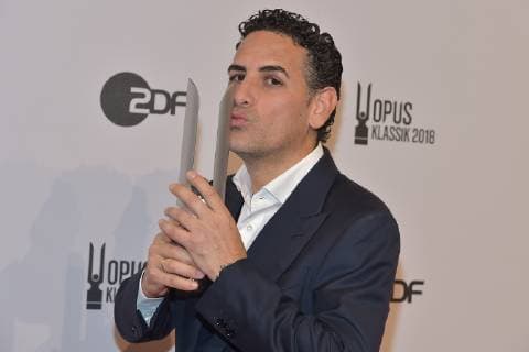 1. Opus Klassik Award Juan Diego Fl—rez, Opernsaenger, Saenger des Jahres Preistraeger zum 1. OPUS KLASSIK AWARD im Konzerthaus am GendarmenMarkt in Berlin am 14.10.2018