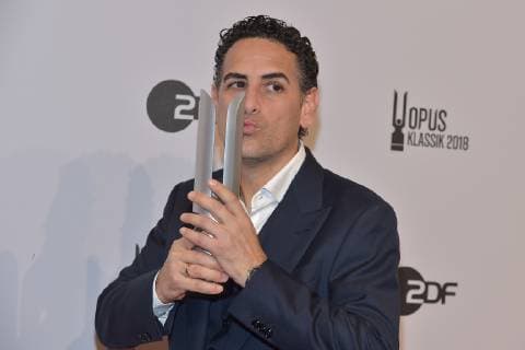 1. Opus Klassik Award Juan Diego Fl—rez, Opernsaenger, Saenger des Jahres Preistraeger zum 1. OPUS KLASSIK AWARD im Konzerthaus am GendarmenMarkt in Berlin am 14.10.2018