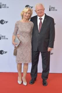 Rudolf Seiters mit Ehefrau Brigitte Kolata Ankunft am roten Teppich zum 1. OPUS KLASSIK AWARD im Konzerthaus am GendarmenMarkt in Berlin am 14.10.2018
