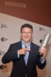 1. Opus Klassik Award Raimar Orlovsky, Berliner Barkock Solisten Preistraeger zum 1. OPUS KLASSIK AWARD im Konzerthaus am GendarmenMarkt in Berlin am 14.10.2018