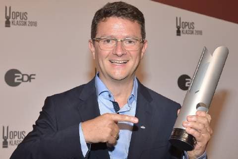 1. Opus Klassik Award Raimar Orlovsky, Berliner Barkock Solisten Preistraeger zum 1. OPUS KLASSIK AWARD im Konzerthaus am GendarmenMarkt in Berlin am 14.10.2018