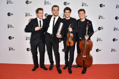 4 Times Baroque bei der Verleihung des Opus Klassik 2018 im Konzerthaus am Gendarmenmarkt. Berlin, 14.10.2018