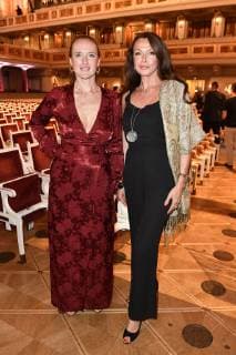 Deborah Kaufmann und Rebekka Kaufmann bei der Verleihung des Opus Klassik 2018 im Konzerthaus am Gendarmenmarkt. Berlin, 14.10.2018