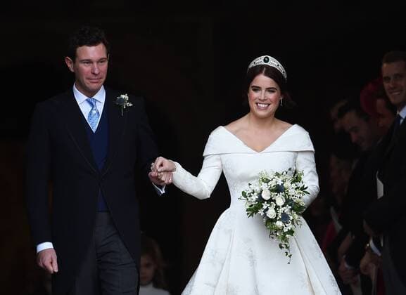 . 12 10 2018. Windsor, United Kingdom. Princess Eugenie and Jack Brooksbank wedding at Windsor Castle, United Kingdom.  xi-Imagesx xPoolx IIM-18631-0362