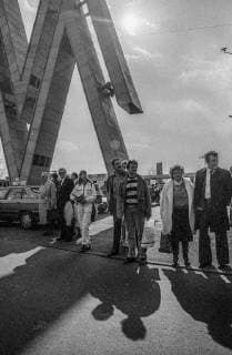 Ende der DDR 19900317DE Erste Freie Volkskammerwahl der DDR in Leipzig Eindrücke
