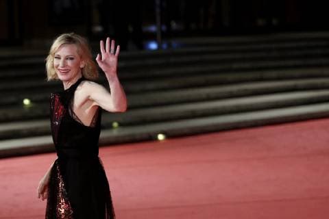 Cate Blanchett Roma 19 10 2018. Auditorium parco della Musica. Festa del Cinema di Roma 2018. Rome October 19th 2018. Rome Film Fest 2018 SamanthaxZucchi