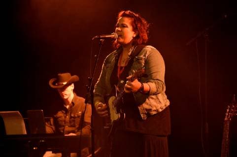 Rebel Bunch live auf dem 1. Potato Music Festival im Technikum. München, 20.10.2018
