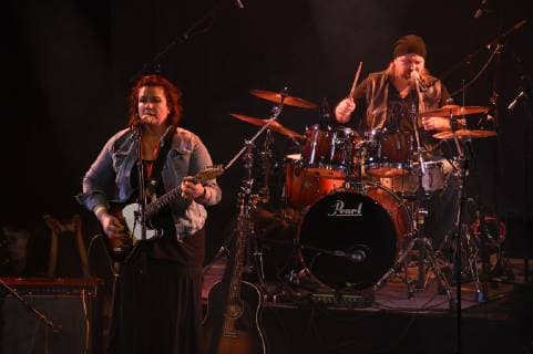 Rebel Bunch live auf dem 1. Potato Music Festival im Technikum. München, 20.10.2018