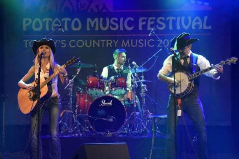 Silverado live auf dem 1. Potato Music Festival im Technikum. München, 20.10.2018