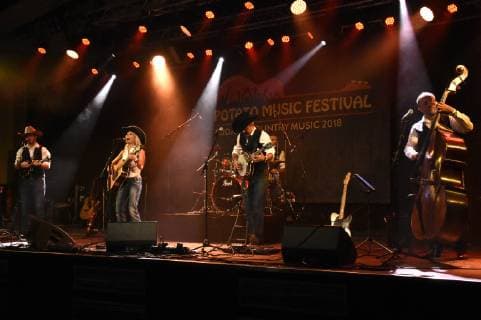 Silverado live auf dem 1. Potato Music Festival im Technikum. München, 20.10.2018