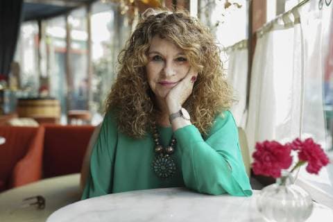 October 22, 2018 - Madrid, Spain - the writer GIOCONDA BELLI poses during the presentation of the book LAS FEBRES DE LA MEMORIA in Madrid. on October 22, 2018 in Madrid, Spain. Madrid Spain  - ZUMAn230 20181022_zaa_n230_110 Copyright: xOscarxGonzalezx