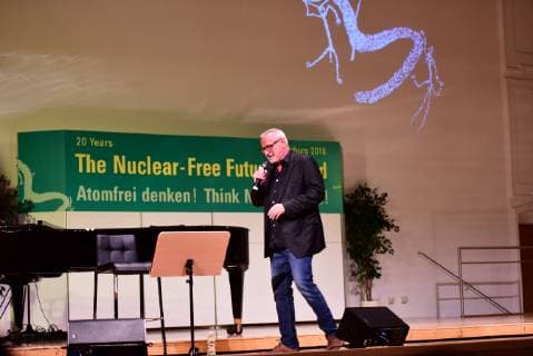 Konstantin Wecker, iive, Nuclear Free Future Award, 2018, Salzburg, © Manfred Siebinger