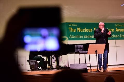 Konstantin Wecker, iive, Nuclear Free Future Award, 2018, Salzburg, © Manfred Siebinger