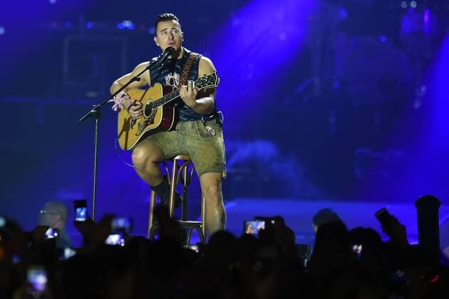 Andreas Gabalier am 27.10.2018 in der Mercedes-Benz Arena in Berlin Andreas Gabalier live bei seinem Auftritt in Berlin Foto: osnapix Konzert - Andreas Gabalier 2018 live in Berlin