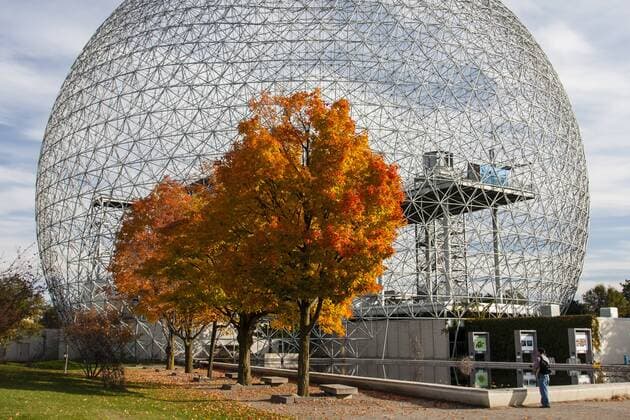 The Geodesic Dome At The Biosphere Museum In Montreal, Montreal Quebec Canada Copyright: RaffixMaghdessian MARA000985