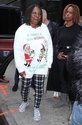 NEW YORK, NY - NOVEMBER 1: Whoopi Goldberg at Good Morning America promoting her new movie Nobody s Fool on November 01, 2018 in New York City. Copyright: xRWx