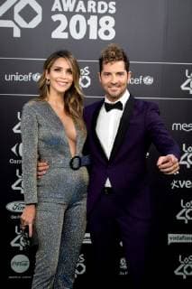 Entertainment Bilder des Tages Spanish singer David Bisbal and wife Rosanna Zanetti arrive at the annual Los 40 Music Awards gala, at the Wizink Center, in Madrid, Spain, 02 November 2018. Los 40 Music Awards in Madrid !ACHTUNG: NUR REDAKTIONELLE NUTZUNG!  Copyright: xLucaxPiergiovannix GRAF200 20181102-636767914653218750