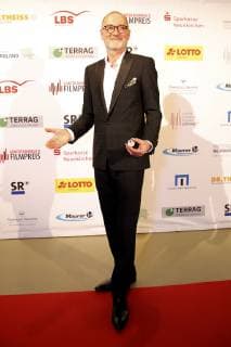 Peter Lohmeyer bei der 8. Verleihung des Günter Rohrbach Filmpreises 2018 in der Neuen Gebläsehalle Neunkirchen. Neunkirchen, 02.11.2018