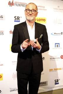 Peter Lohmeyer bei der 8. Verleihung des Günter Rohrbach Filmpreises 2018 in der Neuen Gebläsehalle Neunkirchen. Neunkirchen, 02.11.2018