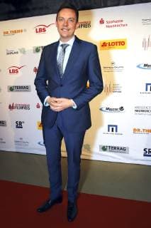 Tobias Hans bei der 8. Verleihung des Günter Rohrbach Filmpreises 2018 in der Neuen Gebläsehalle Neunkirchen. Neunkirchen, 02.11.2018
