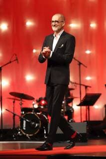 Peter Lohmeyer bei der 8. Verleihung des Günter Rohrbach Filmpreises 2018 in der Neuen Gebläsehalle Neunkirchen. Neunkirchen, 02.11.2018
