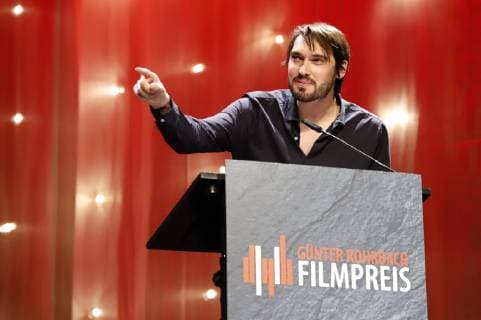 Aron Lehmann bei der 8. Verleihung des Günter Rohrbach Filmpreises 2018 in der Neuen Gebläsehalle Neunkirchen. Neunkirchen, 02.11.2018