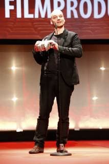 Thomas Stuber bei der 8. Verleihung des Günter Rohrbach Filmpreises 2018 in der Neuen Gebläsehalle Neunkirchen. Neunkirchen, 02.11.2018
