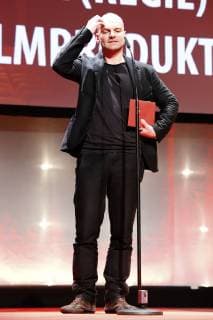 Thomas Stuber bei der 8. Verleihung des Günter Rohrbach Filmpreises 2018 in der Neuen Gebläsehalle Neunkirchen. Neunkirchen, 02.11.2018