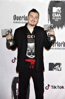Jack Shirak bei der Verleihung der MTV European Music Awards 2018 in der Bizkaia Arena. BBilbao, 04.11.2018