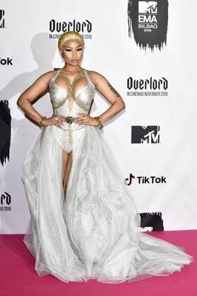 Nicki Minaj bei der Verleihung der MTV European Music Awards 2018 in der Bizkaia Arena. Bilbao, 04.11.2018