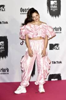 Rosalia bei der Verleihung der MTV European Music Awards 2018 in der Bizkaia Arena. Bilbao, 04.11.2018