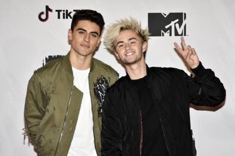 Jack & Jack bei der Verleihung der MTV European Music Awards 2018 in der Bizkaia Arena. Bilbao, 04.11.2018
