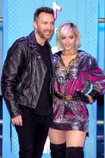 David Guetta und Bebe Rexha bei der Verleihung der MTV European Music Awards 2018 in der Bizkaia Arena. Bilbao, 04.11.2018