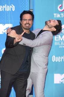 Michael Pena und Diego Luna bei der Verleihung der MTV European Music Awards 2018 in der Bizkaia Arena. Bilbao, 04.11.2018