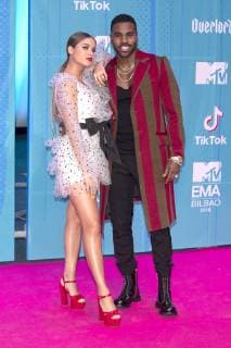 Sofia Reyes und Jason Derulo bei der Verleihung der MTV European Music Awards 2018 in der Bizkaia Arena. Bilbao, 04.11.2018