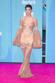 Halsey bei der Verleihung der MTV European Music Awards 2018 in der Bizkaia Arena. Bilbao, 04.11.2018