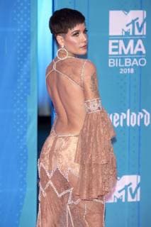 Halsey bei der Verleihung der MTV European Music Awards 2018 in der Bizkaia Arena. Bilbao, 04.11.2018