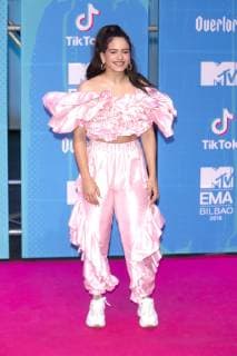 Rosalia bei der Verleihung der MTV European Music Awards 2018 in der Bizkaia Arena. Bilbao, 04.11.2018