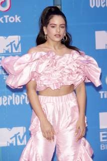 Rosalia bei der Verleihung der MTV European Music Awards 2018 in der Bizkaia Arena. Bilbao, 04.11.2018