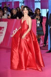 Camila Cabello bei der Verleihung der MTV European Music Awards 2018 in der Bizkaia Arena. Bilbao, 04.11.2018