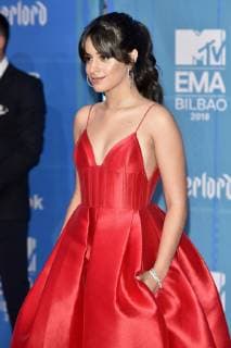 Camila Cabello bei der Verleihung der MTV European Music Awards 2018 in der Bizkaia Arena. Bilbao, 04.11.2018