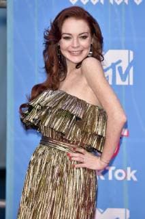 Lindsay Lohan bei der Verleihung der MTV European Music Awards 2018 in der Bizkaia Arena. Bilbao, 04.11.2018