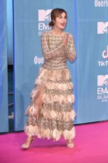 Nadia de Santiago bei der Verleihung der MTV European Music Awards 2018 in der Bizkaia Arena. Bilbao, 04.11.2018