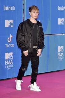 Mike Singer bei der Verleihung der MTV European Music Awards 2018 in der Bizkaia Arena. Bilbao, 04.11.2018